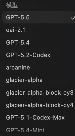 Codex CLI 异常模型曝光
