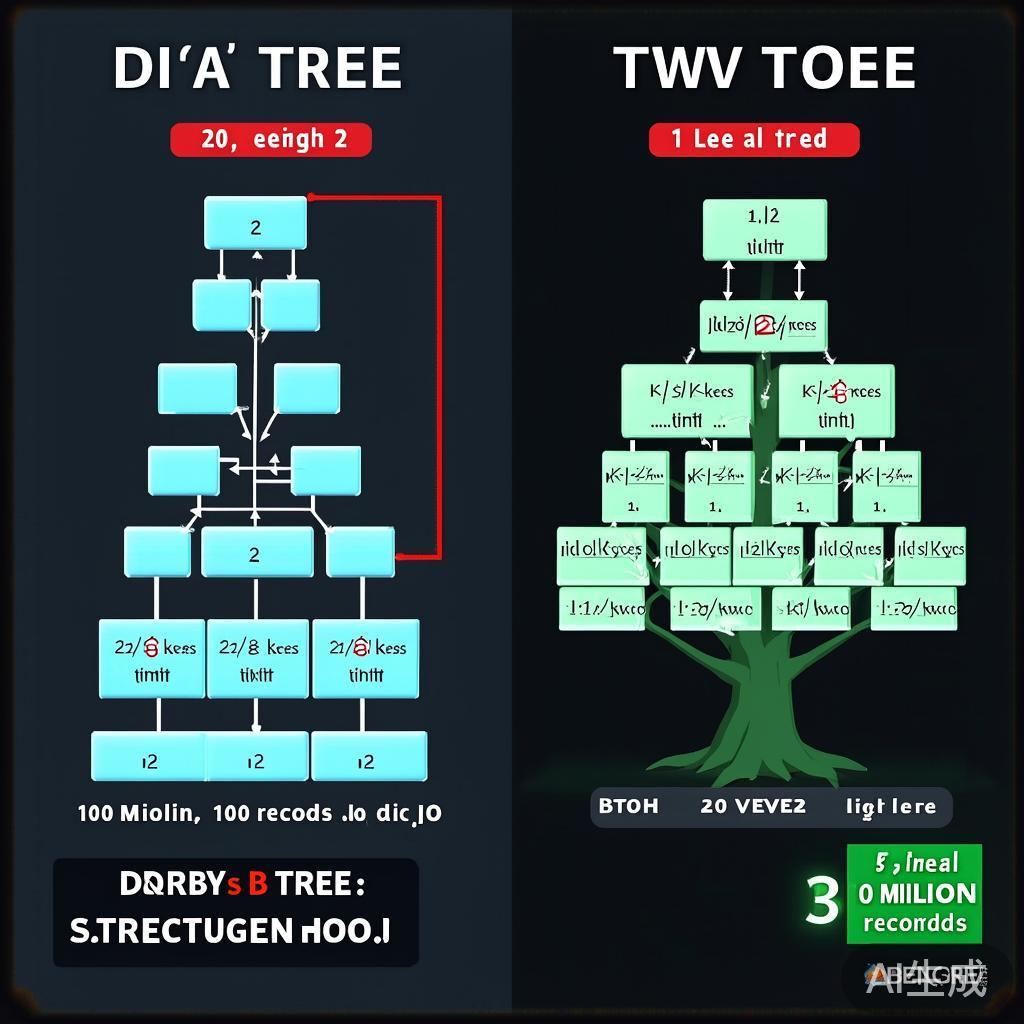 B树结构对比