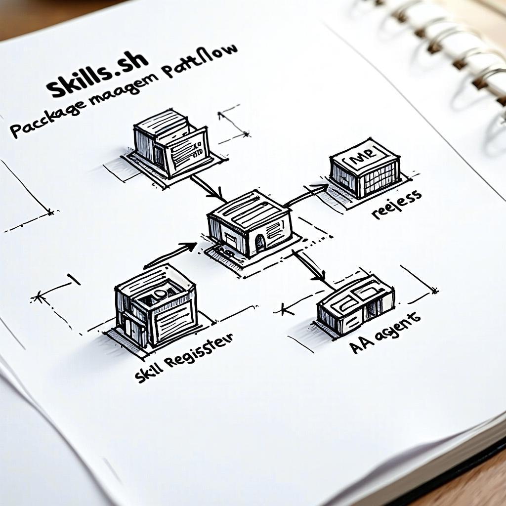 AI 代理的 npm 时刻：Skills.sh 如何让提示词变成可安装的依赖-IT资源栈