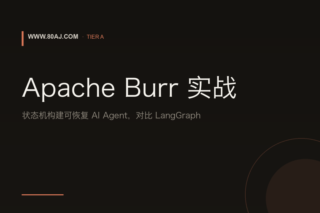 Apache Burr 实战: 状态机构建可恢复 AI Agent,对比 LangGraph-IT资源栈
